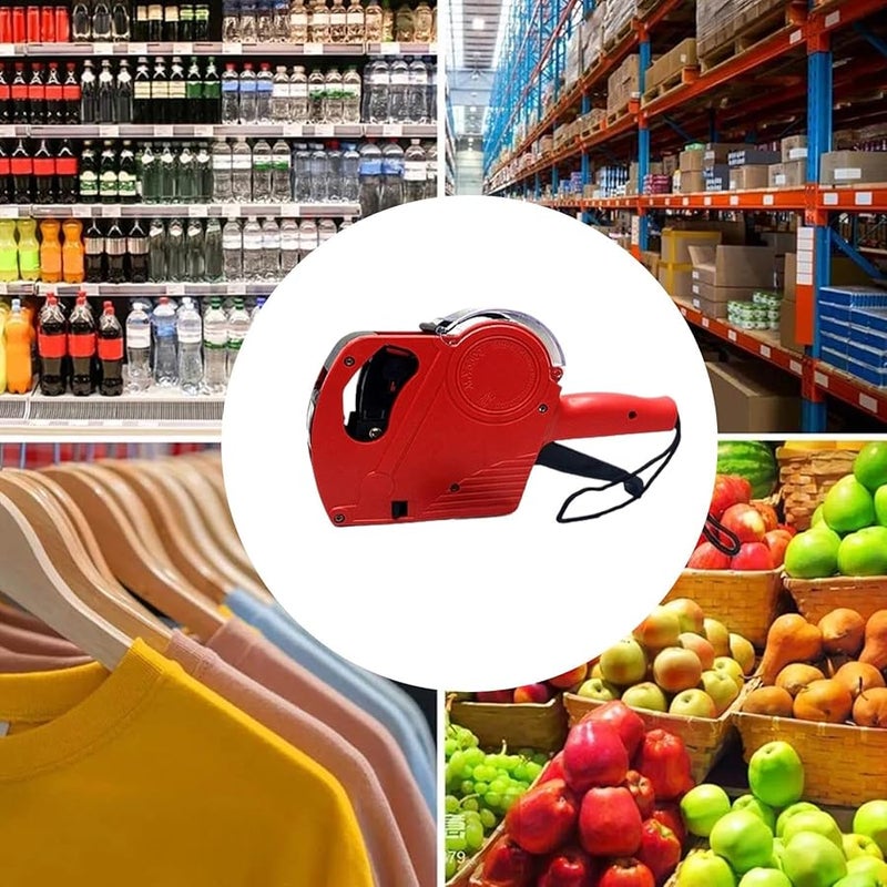 Handheld Labeling Machine Multi Function Code Tagging Pricing Labeler For Supermarket Cafe - Image 4